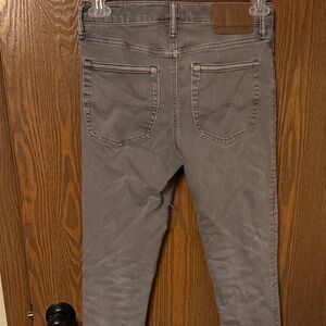 American Eagle Outfitters Men's Light Gray Jeans